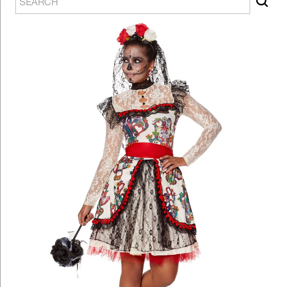 Skull 💀 girl dress